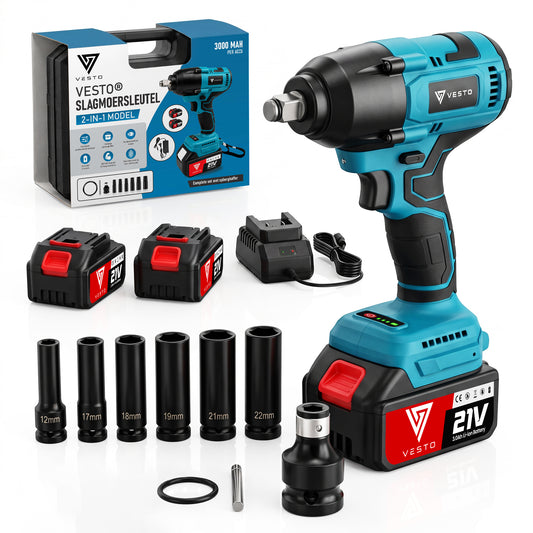 Vesto® Accu Slagmoersleutel 21V