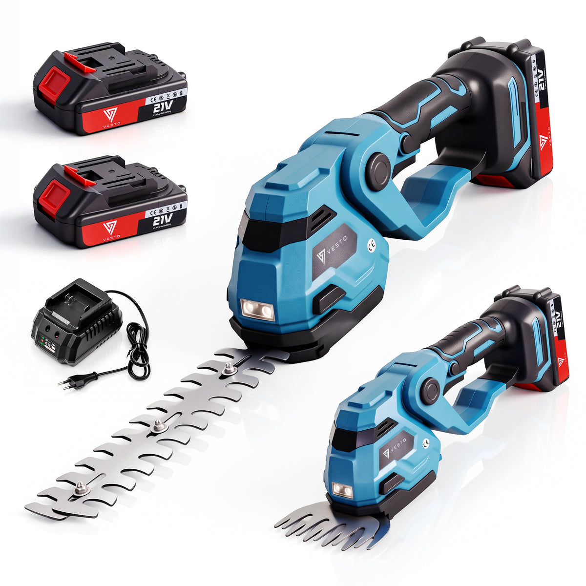 Vesto® Accu Heggenschaar met Hoekverstelling