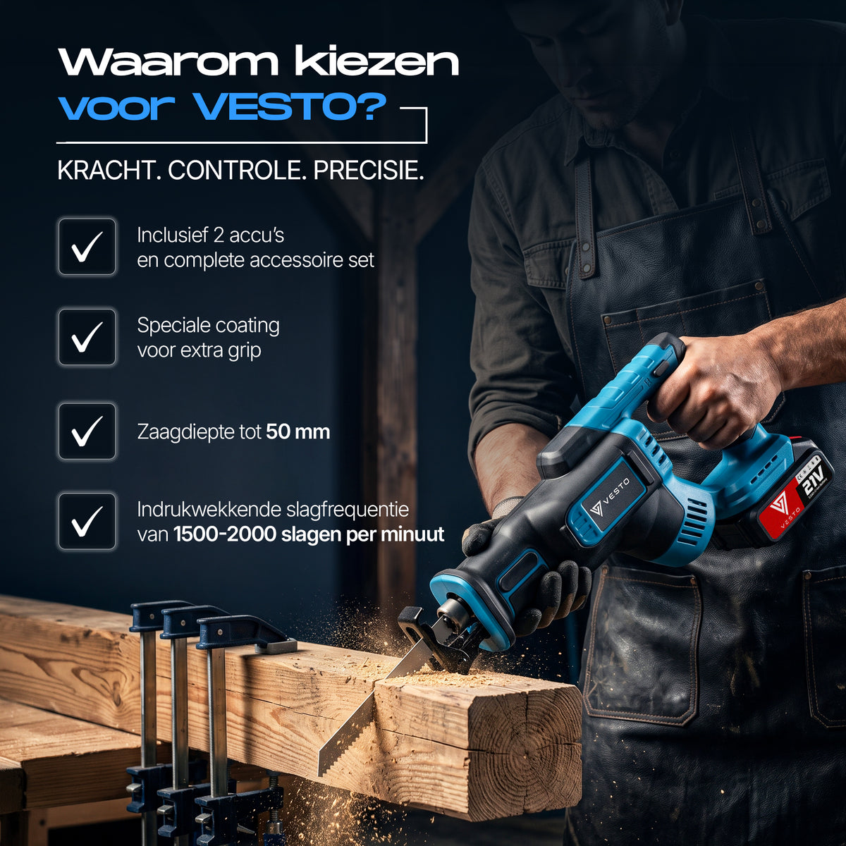 Vesto® Accu Reciprozaag
