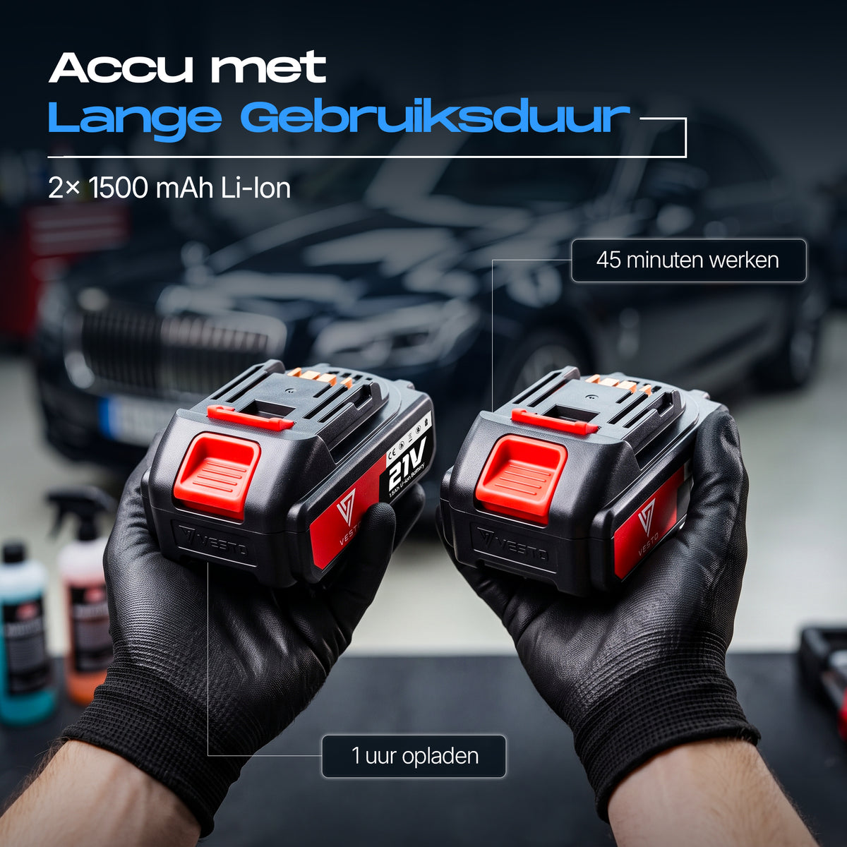 Vesto® Draadloze Polijstmachine