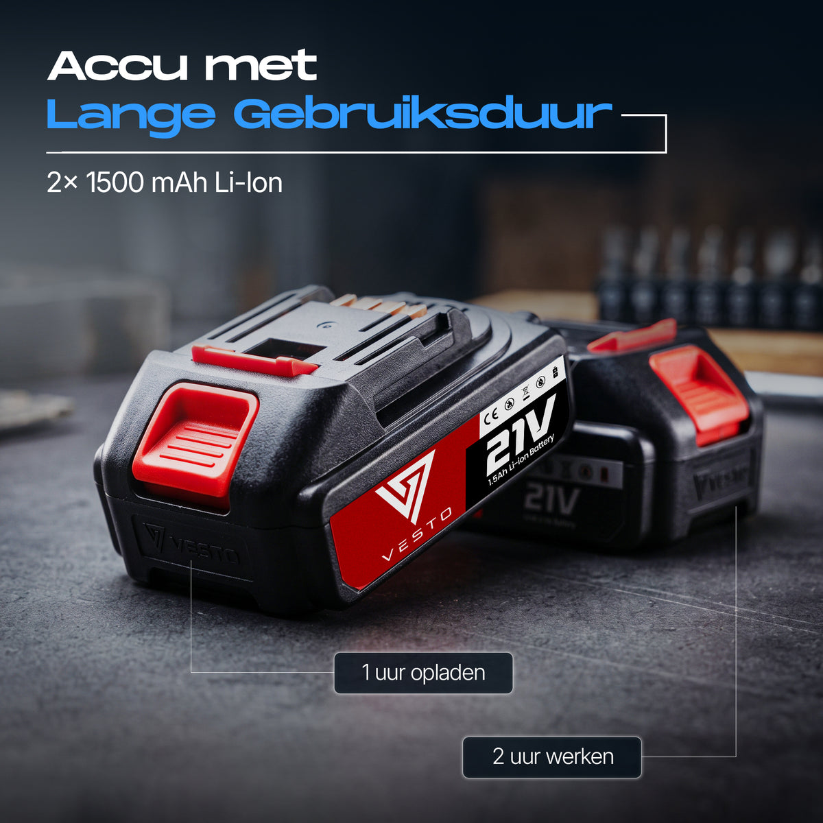 Vesto® PowerDrive Accuboormachine