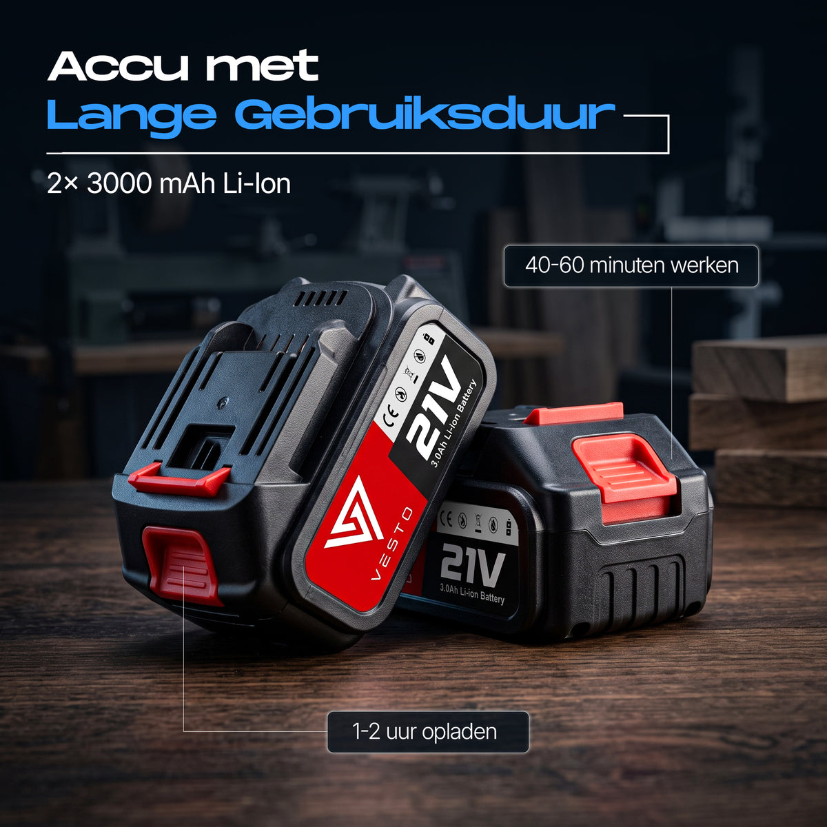 Vesto® Accu Reciprozaag