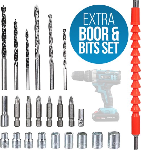 Vesto® Navullingset Accuboormachine