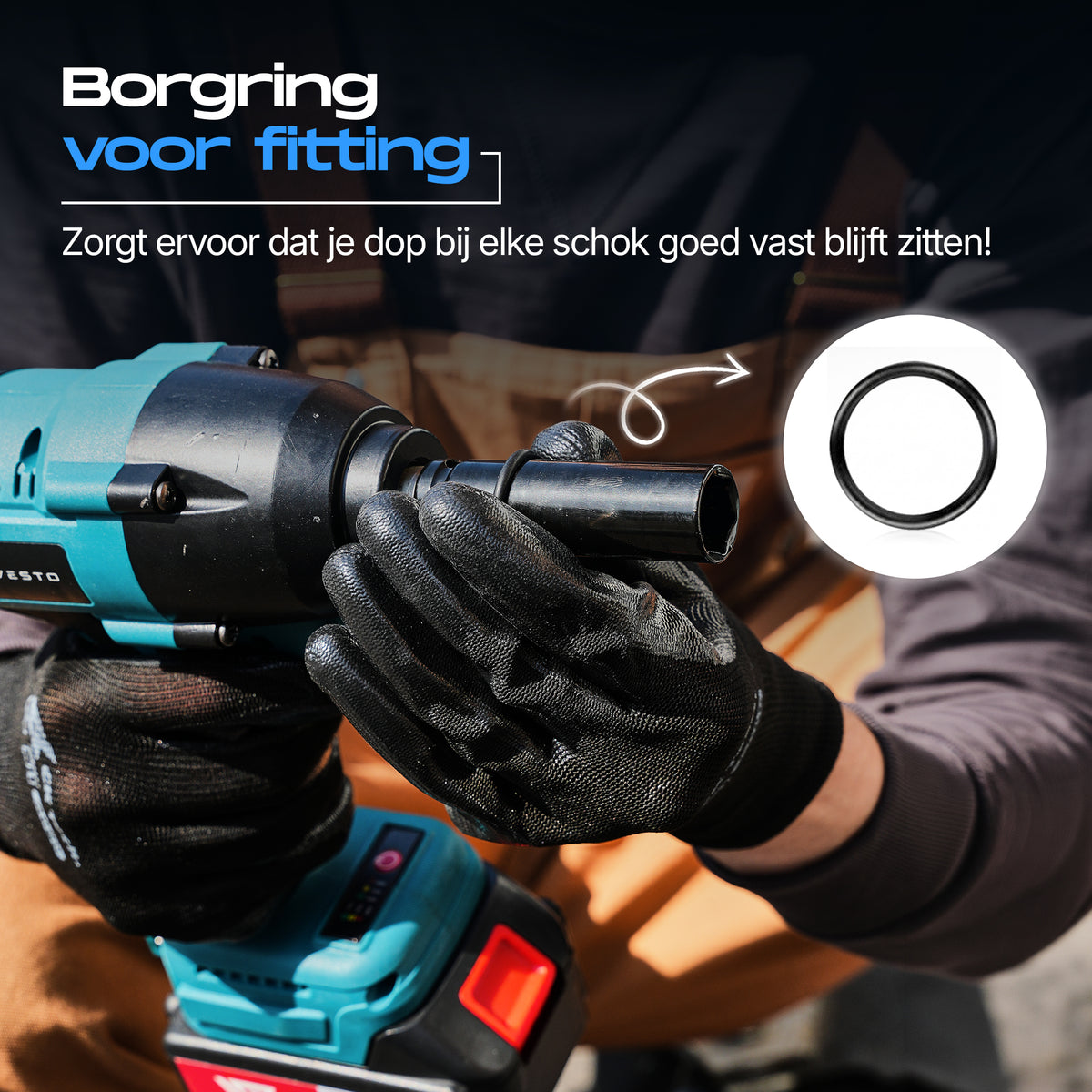 Vesto® Accu Slagmoersleutel 21V