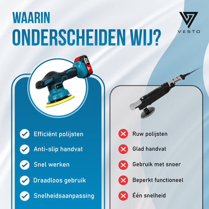 Vesto® Draadloze Polijstmachine