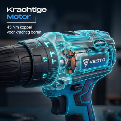 Vesto® PowerDrive Accuboormachine