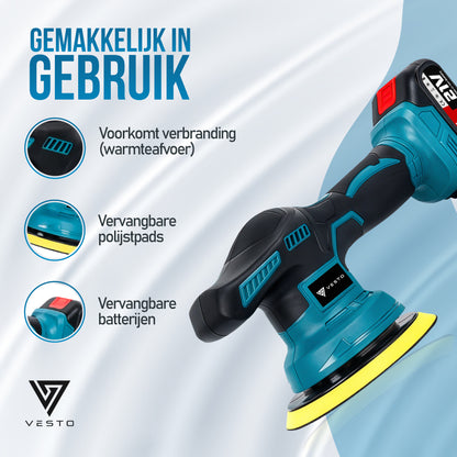 Vesto® Draadloze Polijstmachine