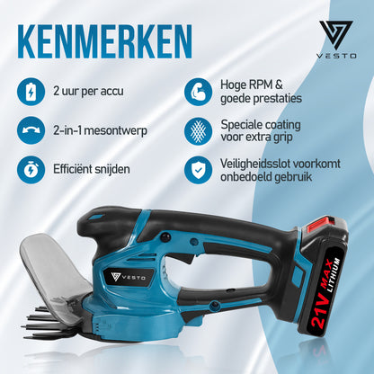 Vesto® Accu heggenschaar