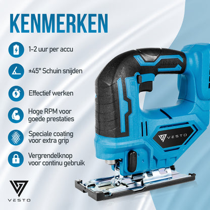 Vesto® Accu Decoupeerzaag