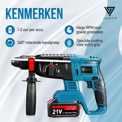 Vesto® Accu Boorhamer