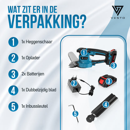 Vesto® Accu heggenschaar