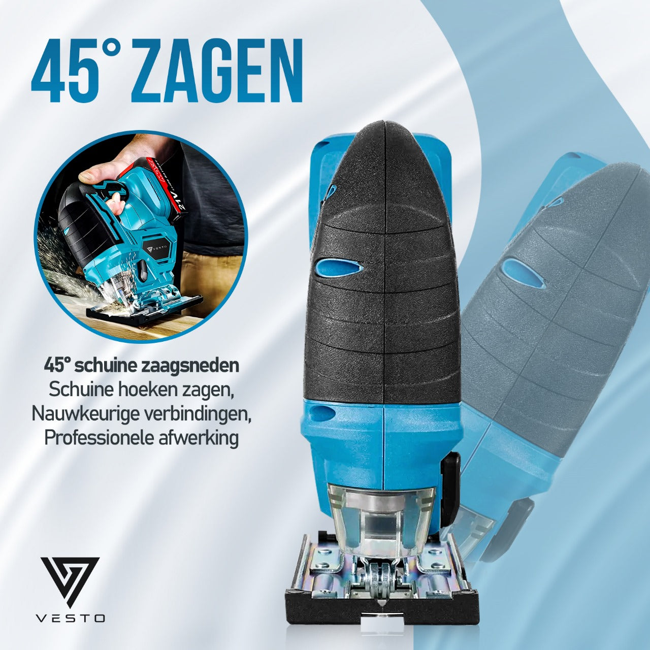 Vesto® Accu Decoupeerzaag